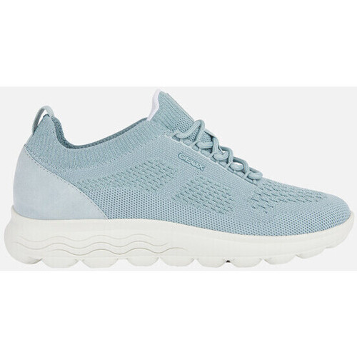 Chaussures Femme Baskets mode Geox D SPHERICA bleu ciel/bleu clair