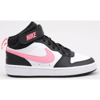 Chaussures Fille Baskets montantes Nike Court Borough Mid Rose