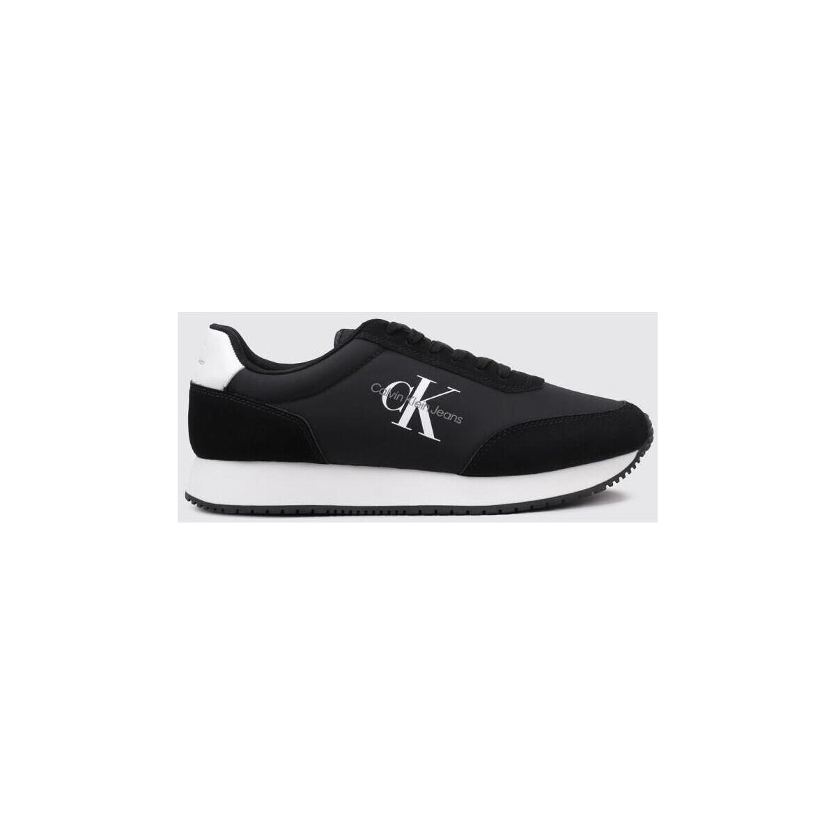 Chaussures Homme Baskets basses Calvin Klein Jeans RETRO RUNNER LOW LACEUP SU-NY ML Noir