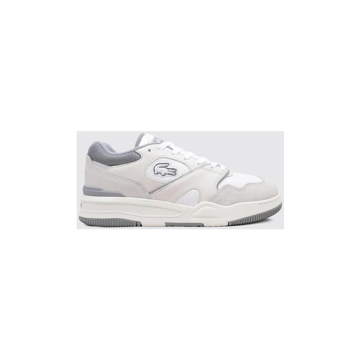 Chaussures Homme Baskets basses Lacoste LINESHOT 124 1 SMA Blanc