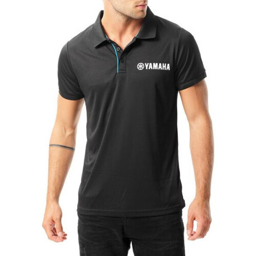 Vêtements Homme T-shirts & Polos Yamaha Polo  Outsiders noir Noir