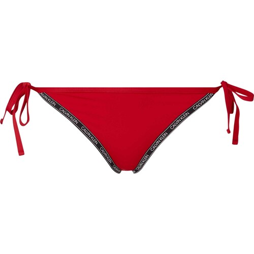 Vêtements Femme Maillots de bain 2 pièces Calvin Klein Jeans String Side Tie Rouge