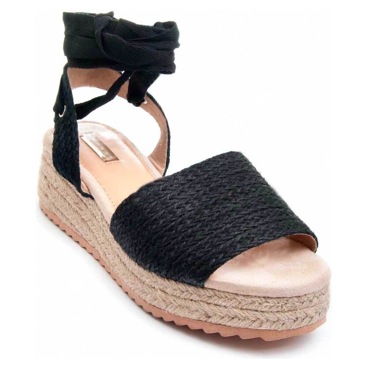 Chaussures Femme Sandales et Nu-pieds Leindia 85443 Noir