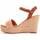Chaussures Femme Sandales et Nu-pieds Leindia 85453 Beige