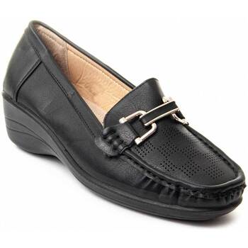 Chaussures Femme Mocassins Leindia 87261 Noir