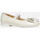 Chaussures Fille Derbies & Richelieu Geox JR PLIE' Blanc