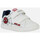 Chaussures Garçon Baskets mode Geox B GISLI BOY blanc/rouge