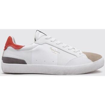 Chaussures Homme Baskets basses Pepe Chino JEANS LANE URBAN M Blanc
