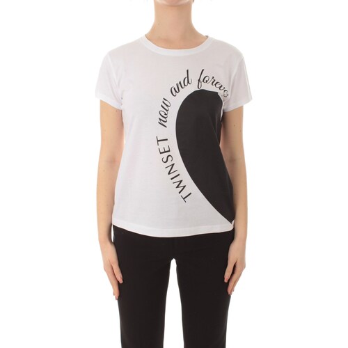 Vêtements Femme T-shirts manches courtes Twin Set 241TP2701 Blanc