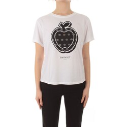 Vêtements Femme T-shirts manches courtes Twin Set 241TP2700 Blanc