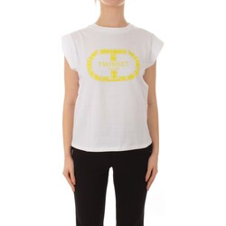 Vêtements Femme T-shirts manches courtes Twin Set 241TP2213 Blanc