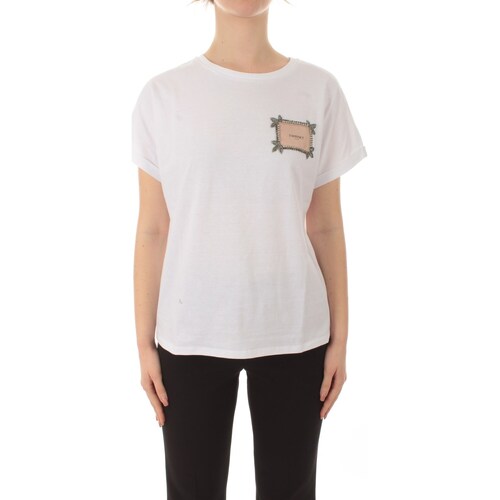 Vêtements Femme T-shirts manches courtes Twin Set 241TP2211 Blanc