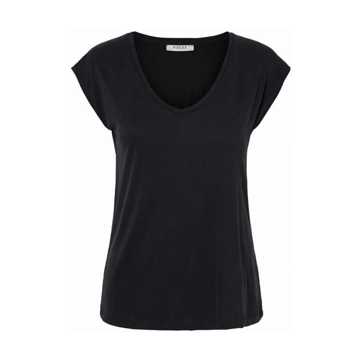 Vêtements Femme T-shirts manches courtes Pieces 116303VTPE24 Noir