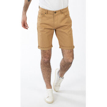 Vêtements Homme Shorts / Bermudas Geographical Norway Bermuda Pampelone - 100% coton Beige