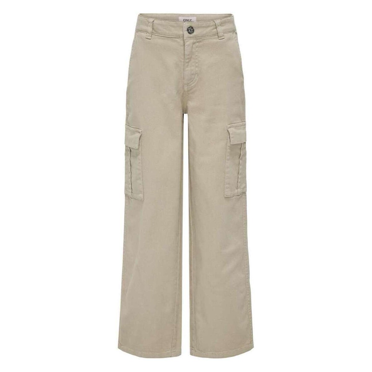 Vêtements Fille Pantalons cargo Only 162096VTPE24 Beige
