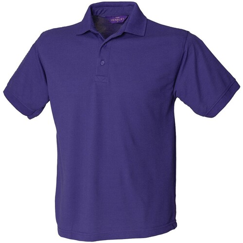 Vêtements Homme T-shirts & Polos Henbury H400 Violet