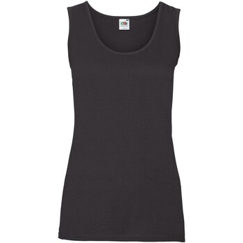 Vêtements Femme Débardeurs / T-shirts sans manche Fruit Of The Loom SS704 Noir