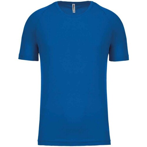 VêLogo Homme T-shirts manches courtes Proact PC6136 Bleu