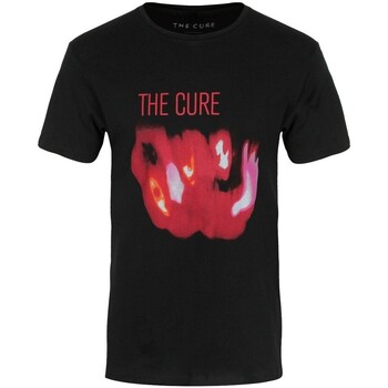 Vêtements T-shirts manches longues The Cure  Noir