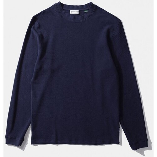 Vêtements Homme Pulls Edmmond Studios Edmmond Waffle Sweatshirt Navy Bleu