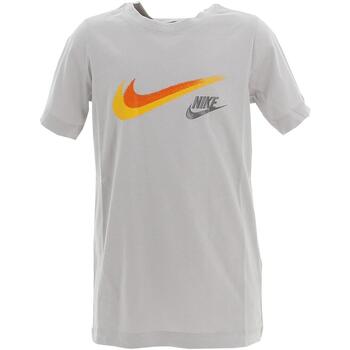 Vêtements Garçon T-shirts manches courtes Nike masculina B nsw si ss tee Gris