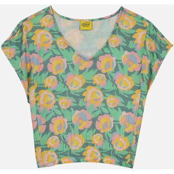 VêteFit Femme T-shirt Enfant Cisretro Oxbow Top sans manche imprimé CANIHI Vert