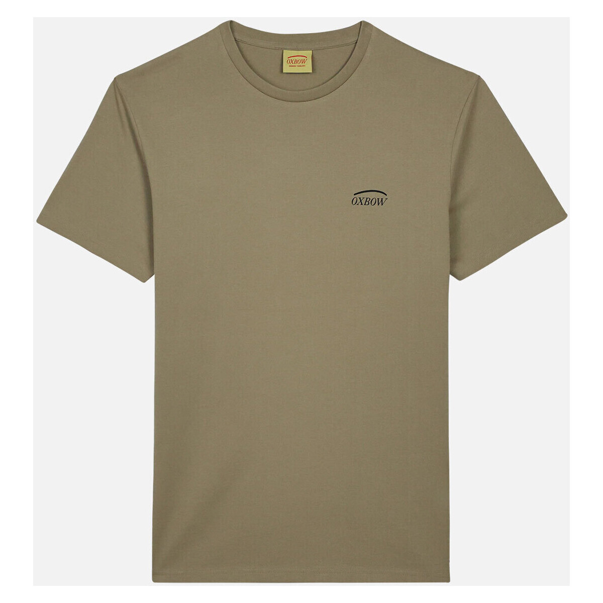 Vêtements Homme T-shirts manches courtes Oxbow Tee shirt manches courtes graphique TRACUA Vert