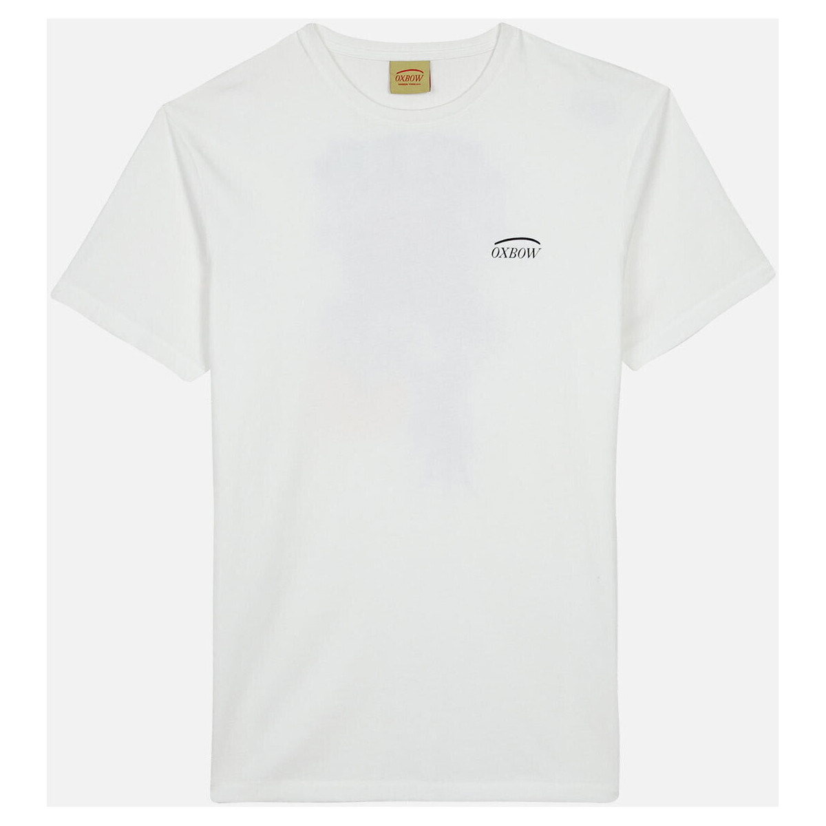 Vêtements Homme T-shirts manches courtes Oxbow Tee shirt manches courtes graphique TOREA Blanc