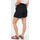 Vêtements Femme Shorts Training / Bermudas Oxbow Short ceinturé en viscose lin ORNELLA Noir