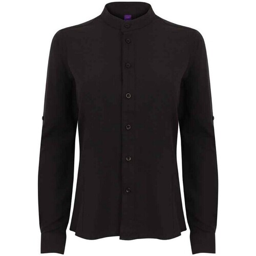 Vêtements Femme Chemises / Chemisiers Henbury H593 Noir