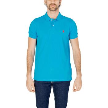 Vêtements Homme polo-shirts men usb 3-5 key-chains women lighters Badeshorts mit Logo Rosa U.S Polo Assn. 67355 41029 Bleu