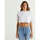 Vêtements Femme T-shirts manches courtes Dondup  Blanc