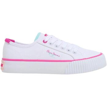 Chaussures Homme Baskets basses Pepe racer JEANS  Blanc