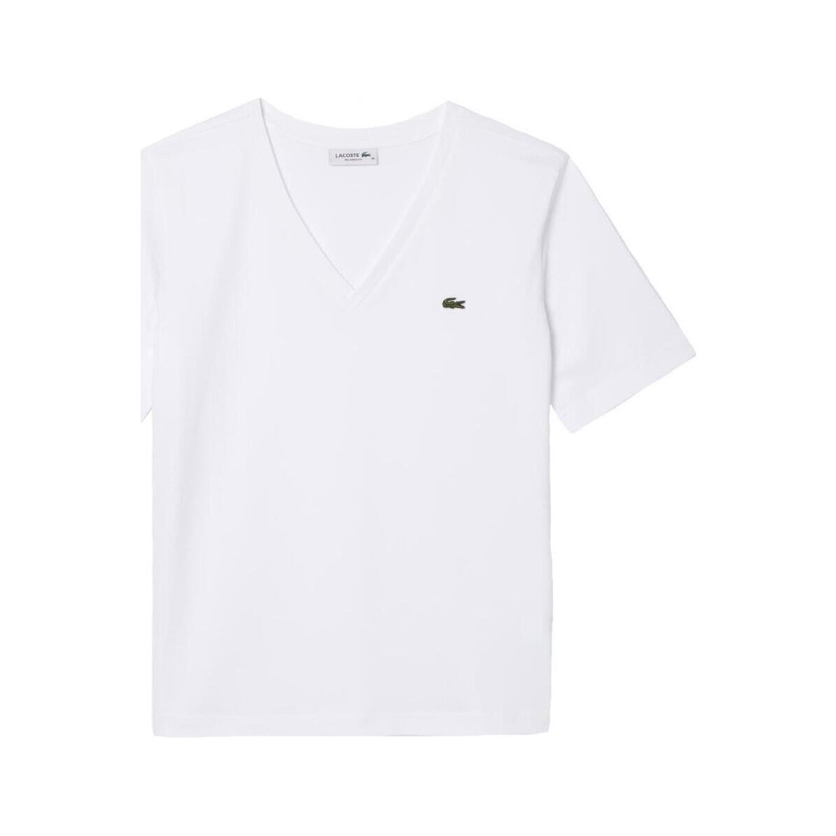 Vêtements Femme T-shirts manches courtes Lacoste  Blanc