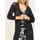 Vêtements Femme Pulls Fracomina Cardigan long  coupe classique avec point en maille Noir