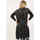 Vêtements Femme Gilets / Cardigans Fracomina Cardigan long  coupe classique avec point en maille Noir
