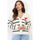 Vêtements Femme Gilets / Cardigans La Modeuse 69805_P162417 Blanc