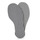 Accessoires Enfant Accessoires chaussures Famaco Semelle easy latex T26 Gris