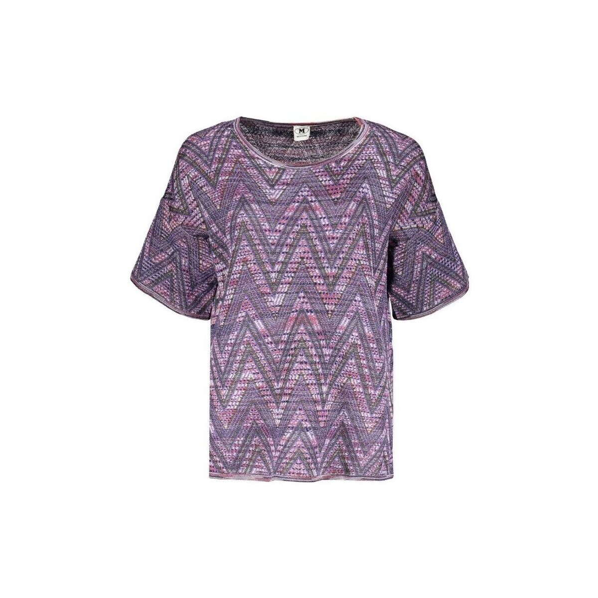 Vêtements Femme T-shirts manches courtes Missoni - ds22sl0ubk029c Violet