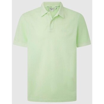 Vêtements Homme T-shirts manches courtes Pepe jeans PM542099 NEW OLIVER GD Vert
