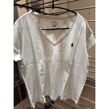 Vêtements Femme Tops / Blouses Ralph Lauren Tee shirt Blanc