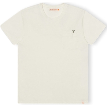 Vêtements Homme T-shirts & Polos Revolution T-Shirt Regular 1341 WEI - Off-White Blanc