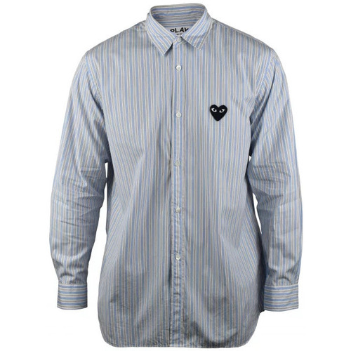 Vêtements Homme Chemises manches longues Diesel S-Girk-S3 Sweater met ronde hals en logo in zwart Chemise Blanc