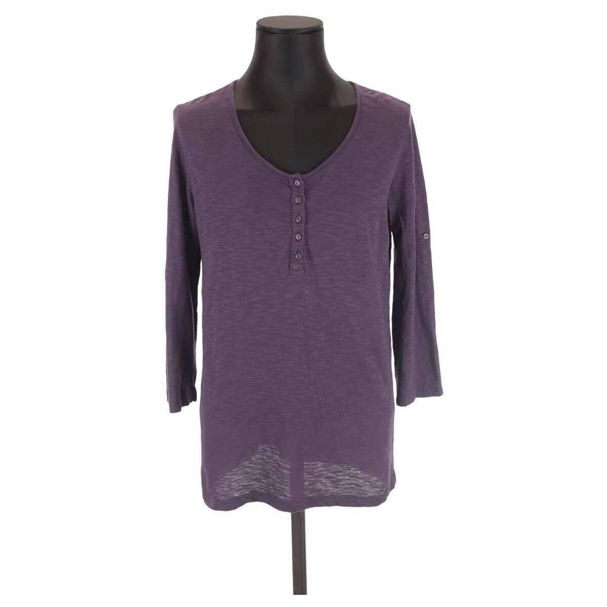 Vêtements Femme Débardeurs / T-shirts sans manche Gerard Darel Top en coton Violet
