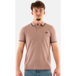 Vêtements Homme Polos manches courtes Fred Perry mm3600 Rose