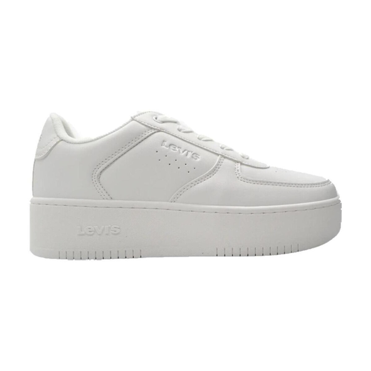 Chaussures Fille Baskets basses Levi's  Blanc