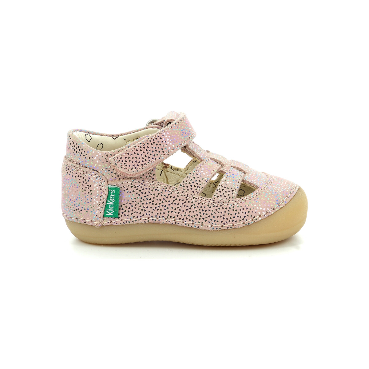 Chaussures Fille Ballerines / babies Kickers Sushy Rose