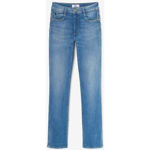 Vêtements Femme Jeans Broderie / Dentelle Pomy pulp regular taille haute jeans bleu Bleu