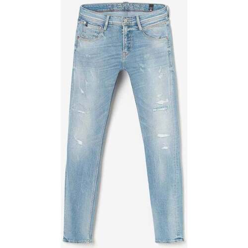 Vêtements Homme Jeans Shorts Aus Stretch-baumwolle wimbledon Discoises Loos 700/11 adjusted jeans destroy bleu Bleu