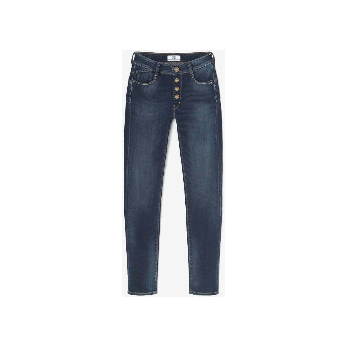 Vêtements Femme Jeans Le Temps des Cerises Amel pulp slim taille haute jeans bleu Bleu
